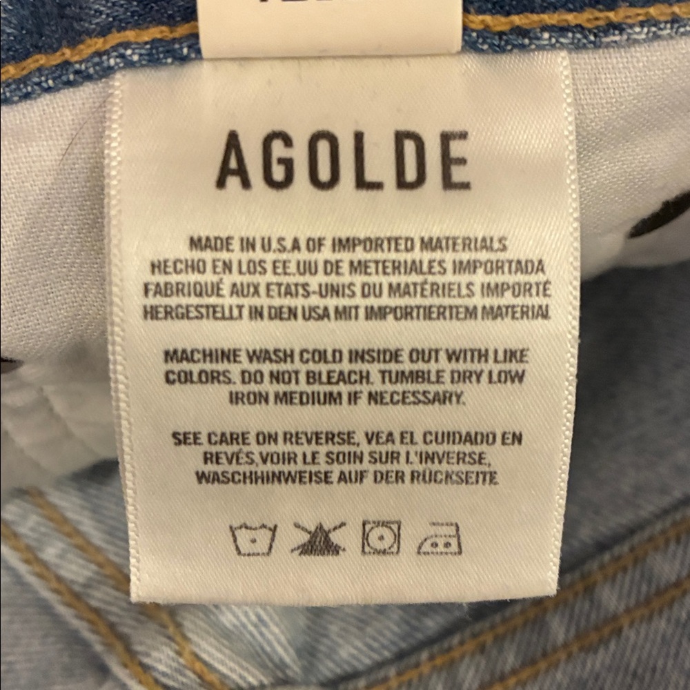 Agolde 90s Jean worn twice! Like new - Picture 11 of 11